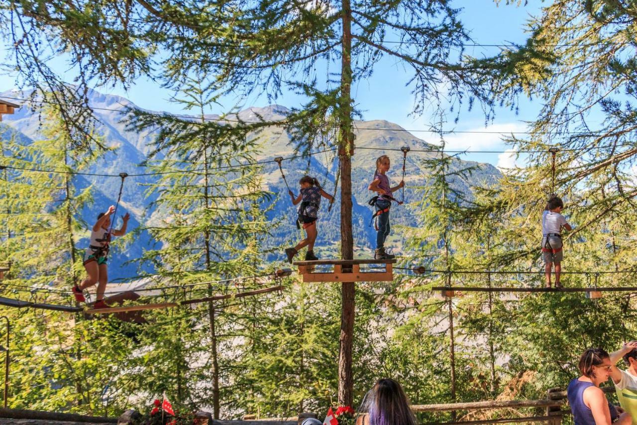 Chalet Heimetli Grächen Exteriör bild